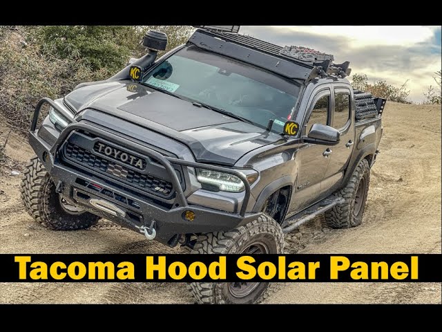 Tacoma Hood Solar Panel