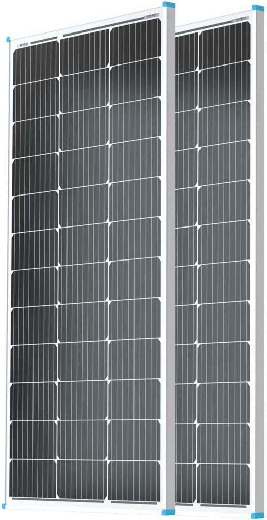 Renogy 2PCS Solar Panels 100 Watt 12 Volt