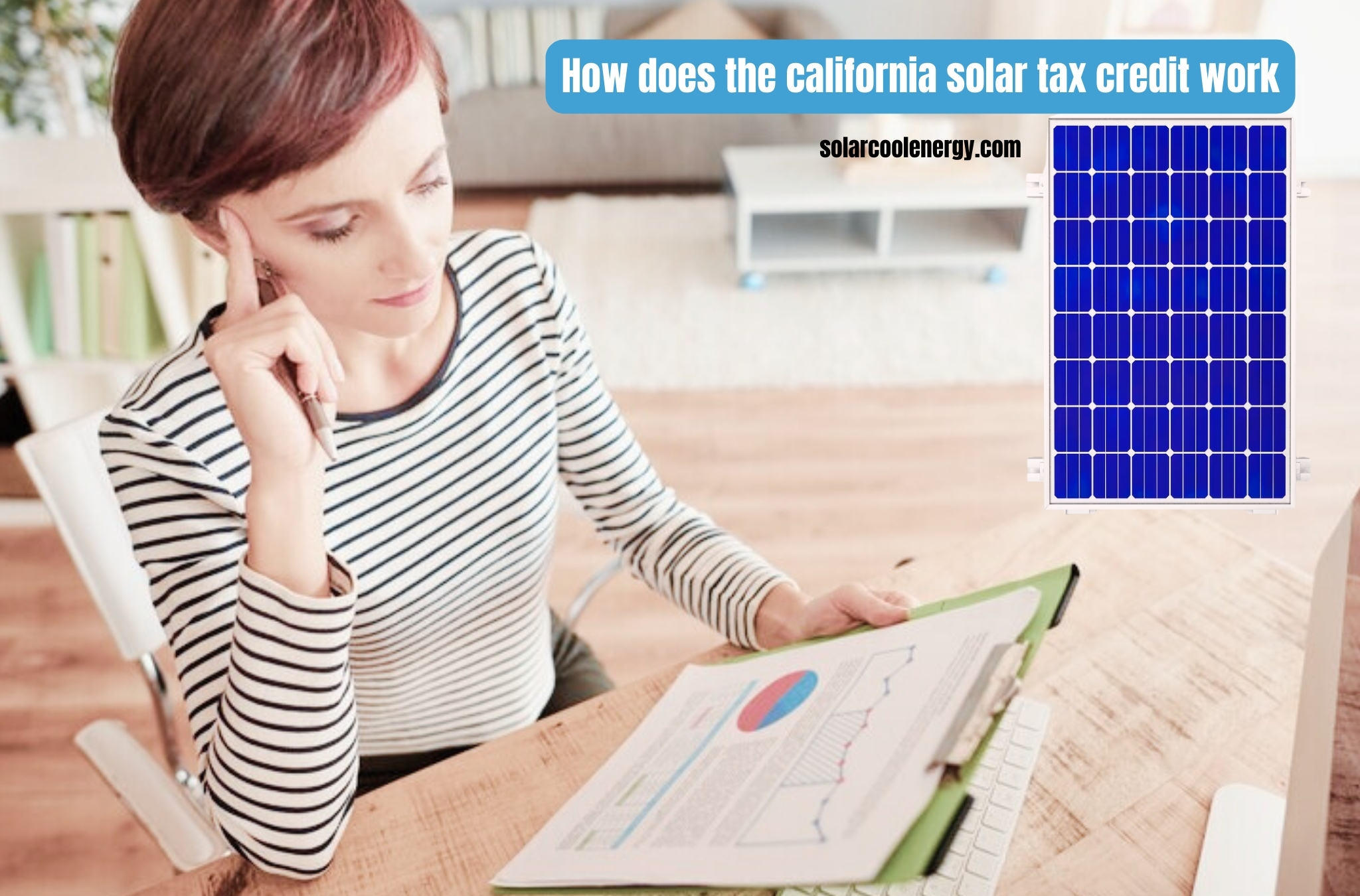how does the california solar tax credit work