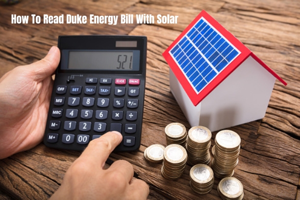 How To Read Duke Energy Bill With Solar